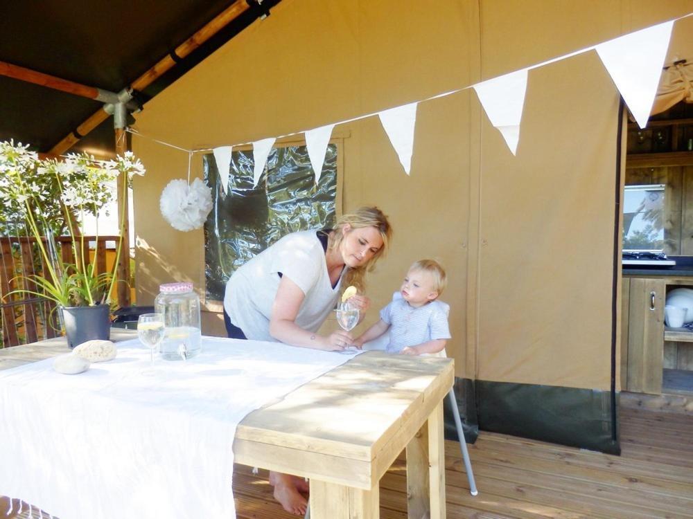 Safaritent Glamping Orlando In Chianti Cavriglia Bagian luar foto